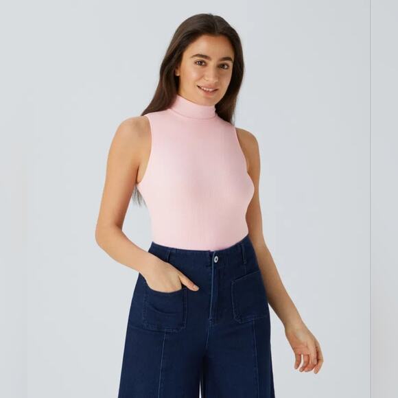 NWT Halara Ribbed Tank Top Size Small - Picture 1 of 8